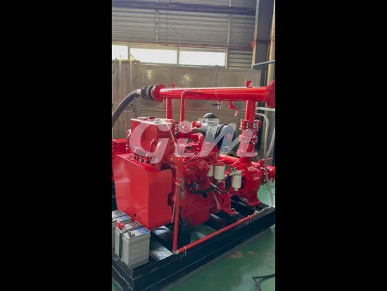 Nfpa Certified Fire Pump System for Reliable Single Stage Performance